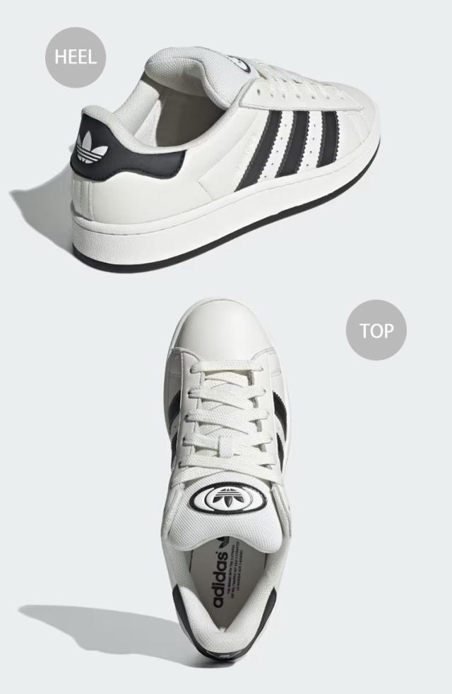 adidas Originals アディダス スニーカー CAMPUS 00S WHITE BLACK