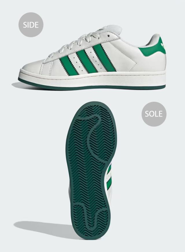 adidas Originals アディダス スニーカー CAMPUS 00S WHITE GREEN adidas Originals アディダス スニーカー CAMPUS 00S WHITE GREEN