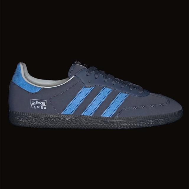 adidas originals アディダス スニーカー SAMBA OG IG6169 サンバ オリジナル INK INDIGO GRAY シューズ ナイロン リフレクター 反射_2