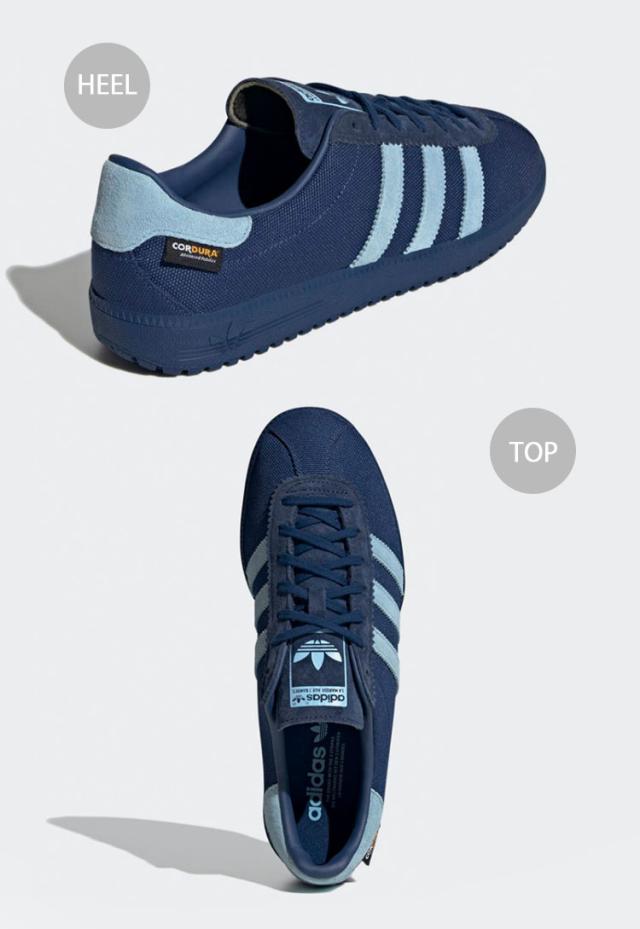 adidas originals アディダス スニーカー BERMUDA IG6185 MISTY BLUE バミューダ シューズ CORDURA ナイロン ミスティブルー_3