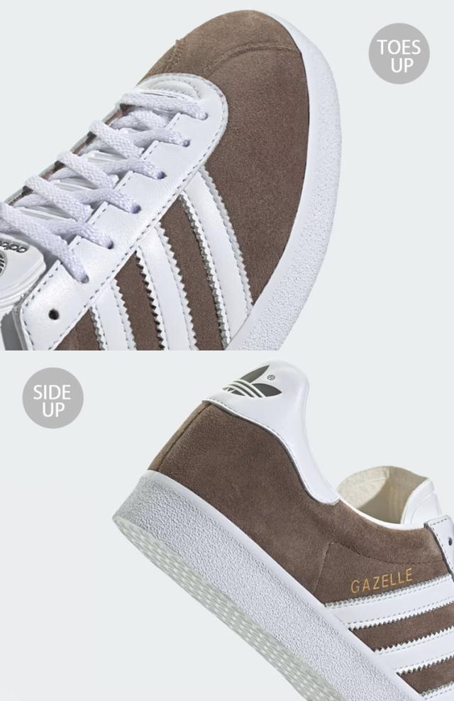 adidas originals アディダス スニーカー GAZELLE 85 IG6220 EARTH WHITE GOLD ガゼル シューズ スエード スウェード 本革 アース_4