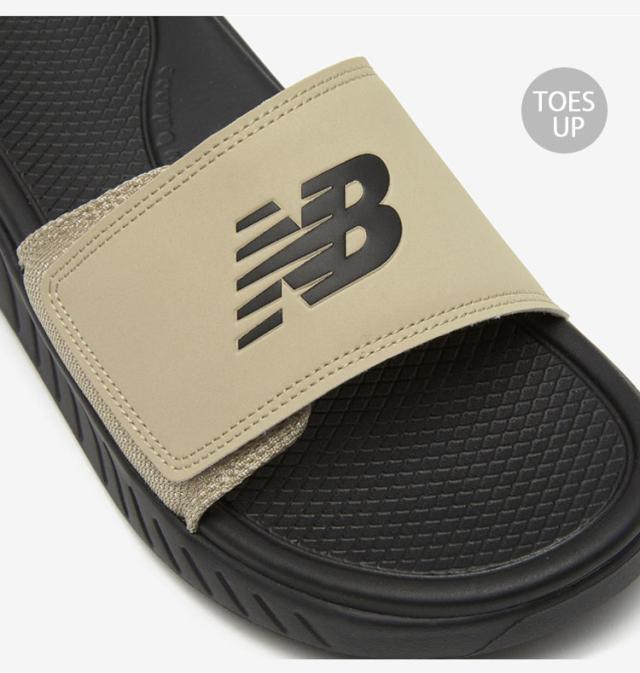 New Balance ブラック サンダル ベルクロ newbalance ブラック サンダル ベルクロ - メルカリ