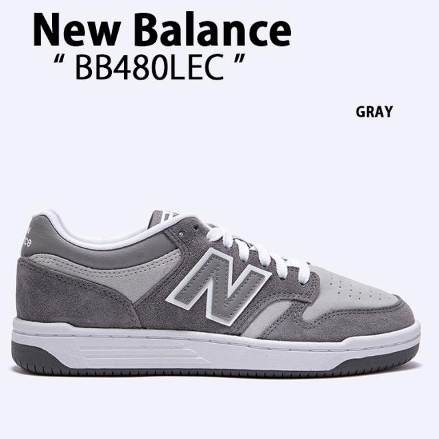 【関税込み】New Balance グレー 480 スニーカー New Balance ニューバランス スニーカーBB480LEC グレー 480