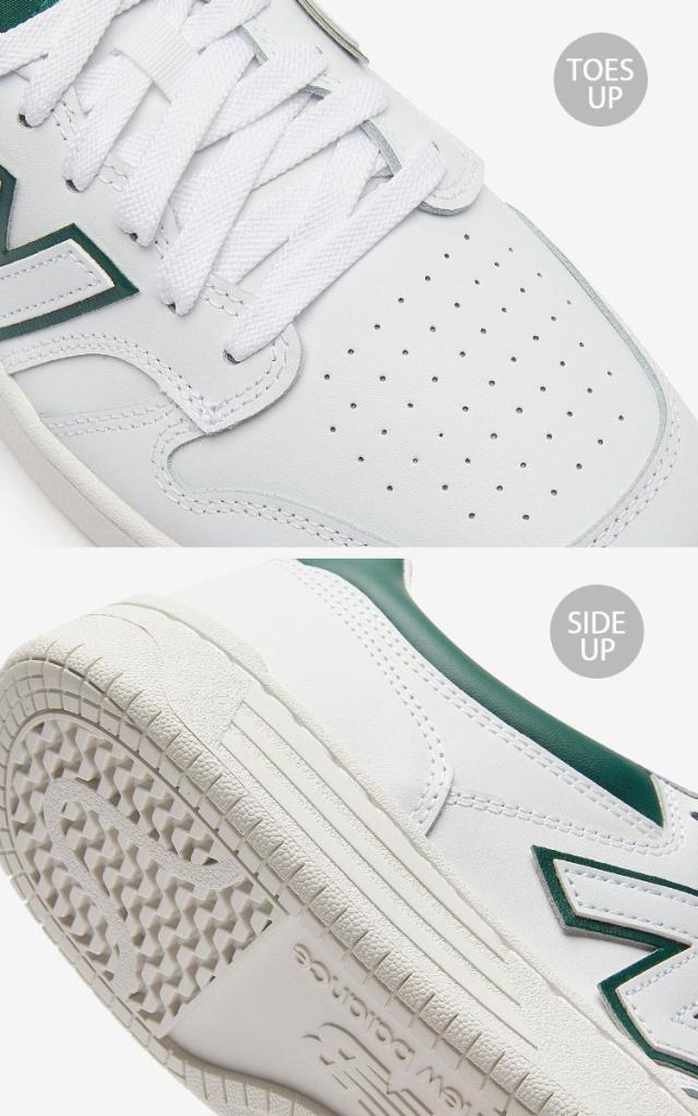 New Balance ニューバランス スニーカー BB480LGT WHITE GREEN