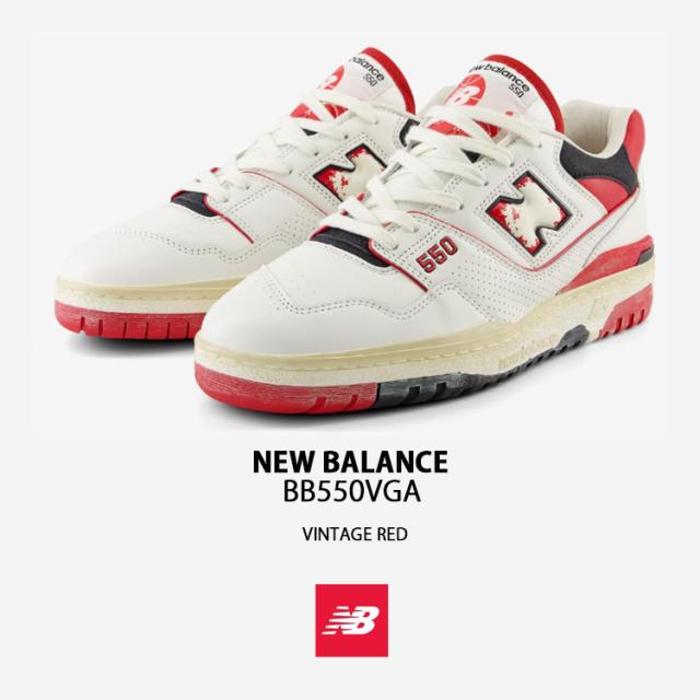 New Balance ニューバランス スニーカー BB550VGA VINTAGE RED シューズ NewBalanceBB550_1