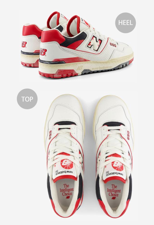 New Balance ニューバランス スニーカー BB550VGA VINTAGE RED シューズ NewBalanceBB550_3