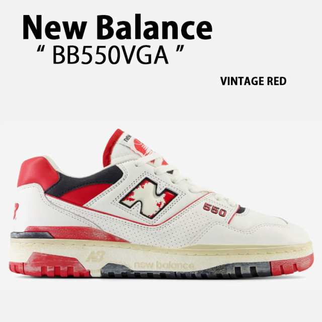 New Balance ニューバランス スニーカー BB550VGA VINTAGE RED シューズ NewBalanceBB550