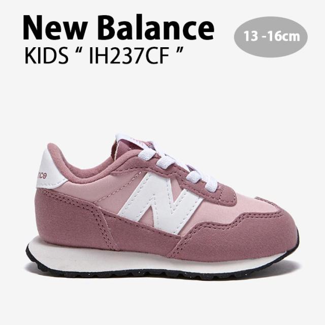 New Balance ニューバランス キッズ スニーカー NewBalance 237 PINK キッズシューズ ピンク ホワイト IH237CF ベビー用 キッズ用 子供用
