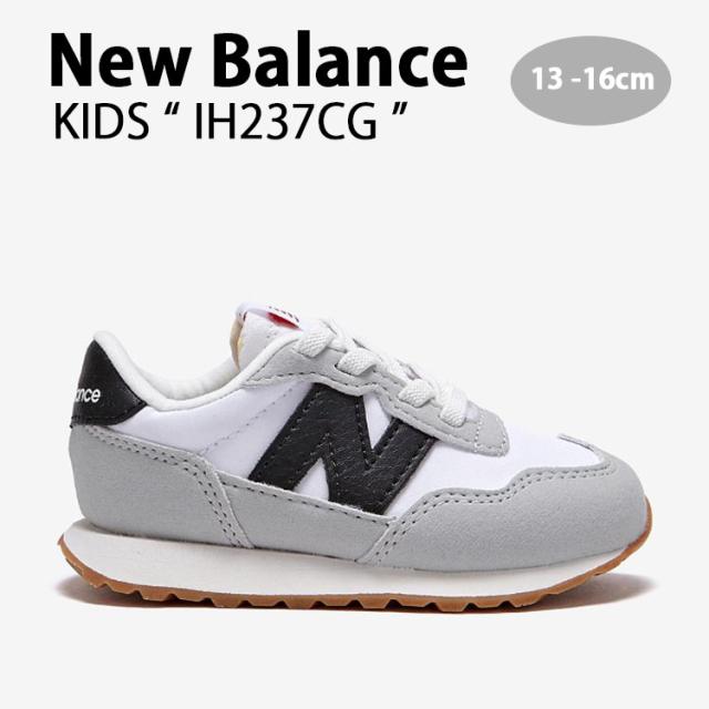 New Balance ニューバランス キッズ スニーカー NewBalance 237 WHITE キッズシューズ ホワイト IH237CG ベビー用 キッズ用 子供用