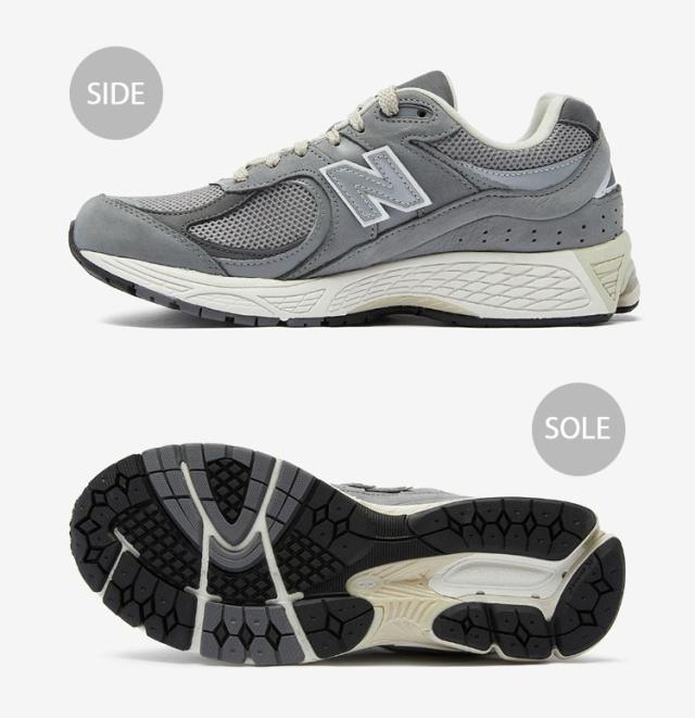 New Balance ニューバランス スニーカー M2002RNM GRAY グレー NewBalanceM2002 ニューバランスM2002 シューズ レザー 本革 ビンテージ_2