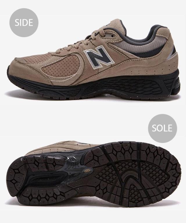 New Balance ニューバランス スニーカー M2002REG BEIGE BLACK ベージュ ブラック シューズ レザー 本革 メンズ レディース 男性用 女性用_2