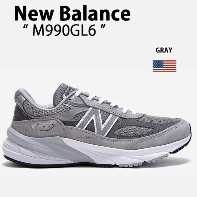 New Balance ニューバランス スニーカー M990GL6 MADE IN USA 990v6 シューズ GRAY スエード NewBalance990