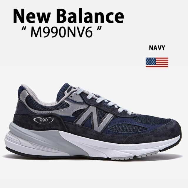 New Balance ニューバランス スニーカー M990NV6 MADE IN USA 990v6 シューズ NAVY スエード NewBalance990