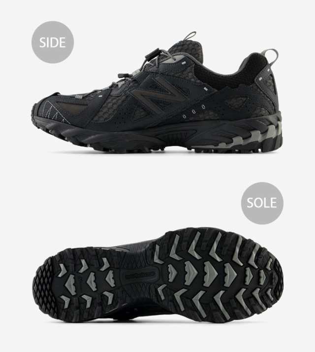 New Balance ニューバランス スニーカー ML610XJ GORE-TEX BLACK シューズ ゴアテックス NewBalance610x  ニューバランス610x アウトドア