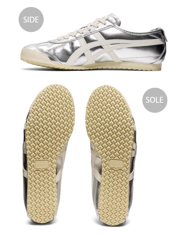 Onitsuka Tiger オニツカタイガー スニーカーMEXICO 66 SILVER OFF WHITE メンズ レディース 男性用 女性用_2