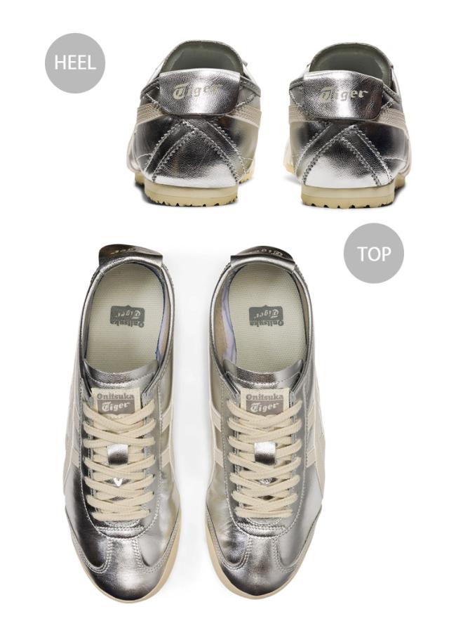 Onitsuka Tiger オニツカタイガー スニーカーMEXICO 66 SILVER OFF WHITE メンズ レディース 男性用 女性用_3