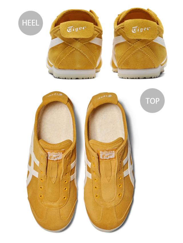 Onitsuka Tiger オニツカタイガー スニーカー MEXICO 66 SLIP-ON GOLDEN GLOW CREAMメンズ レディース_3
