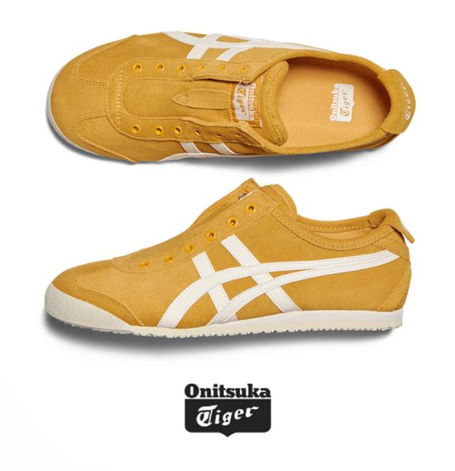 Onitsuka Tiger オニツカタイガー スニーカー MEXICO 66 SLIP-ON GOLDEN GLOW CREAMメンズ レディース_4