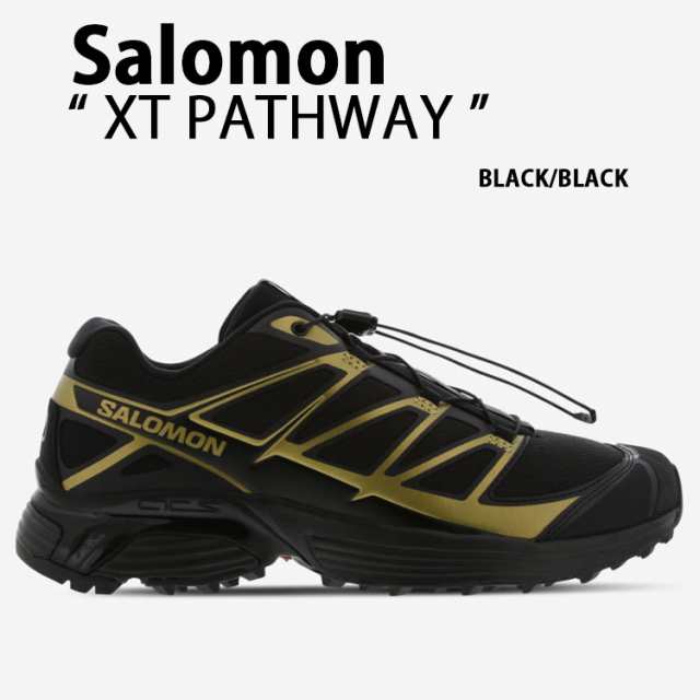 Salomon サロモン スニーカー XT-PATHWAY BLACK シューズ XT-パスウェイ ランニングシューズ ブラック XT機能搭載 314216377904