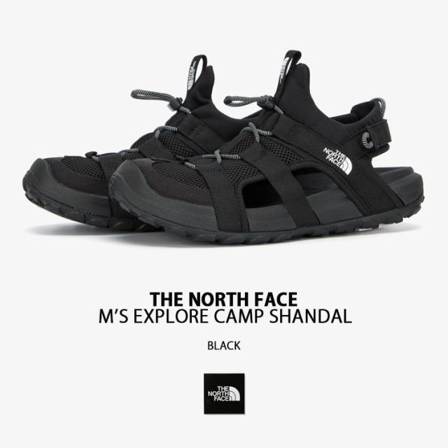 THE NORTH FACE ノースフェイス シャンダル サンダル M EXPLORE CAMP SHANDAL スポーツサンダル スポサン BLACK OLIVE シューズサンダル NS82R53 NS98Q12