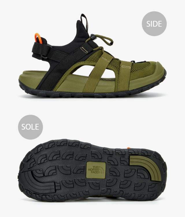 THE NORTH FACE ノースフェイス シャンダル サンダル M EXPLORE CAMP SHANDAL スポーツサンダル スポサン BLACK OLIVE シューズサンダル NS82R53 NS98Q12