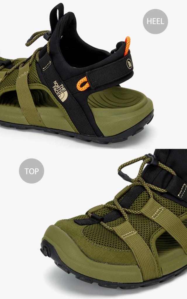 THE NORTH FACE ノースフェイス シャンダル サンダル M EXPLORE CAMP SHANDAL スポーツサンダル スポサン BLACK OLIVE シューズサンダル NS82R53 NS98Q12
