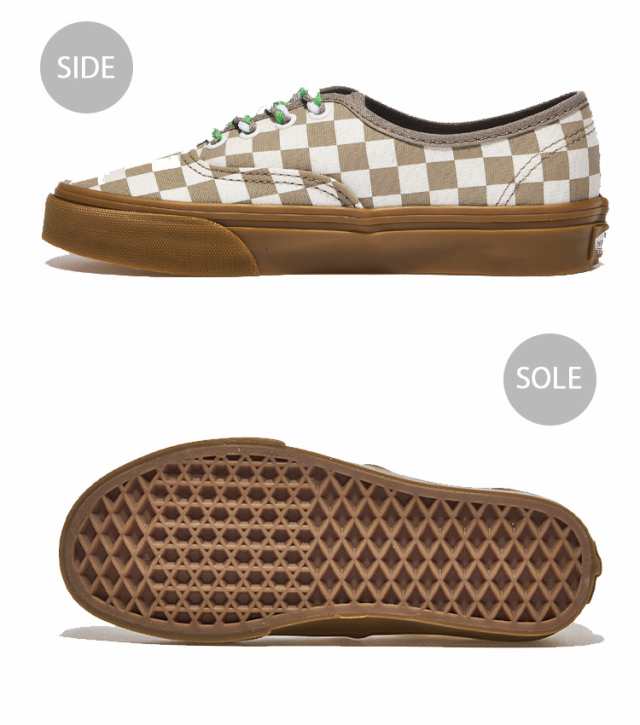 VANS バンズ スニーカー AUTHENTIC CHECKERBOARD MOON ROCK