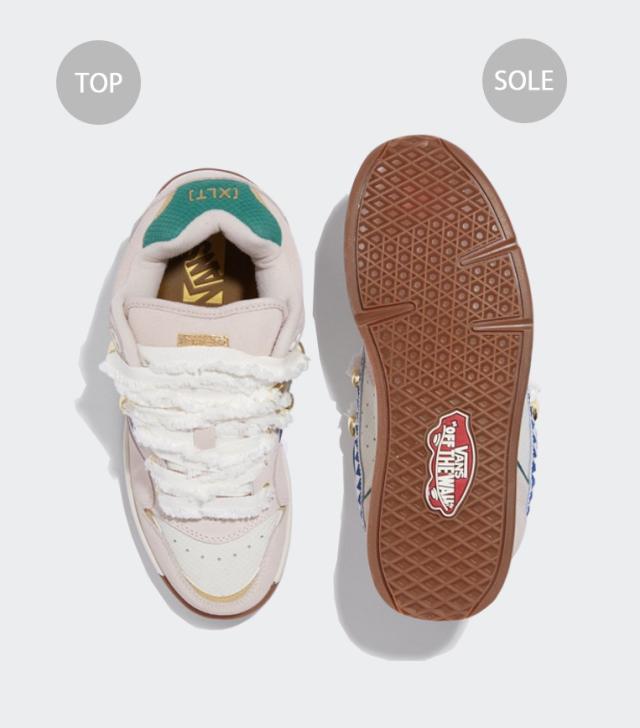 VANS バンズ スニーカー VANS LX Y.O.D ELEMENT STONE XLT BEIGE WHITE LX Y.O.D VN000CQFSTN エリーメント_2