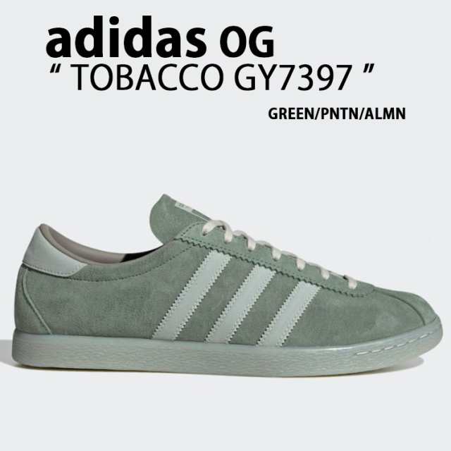 adidas originals アディダス スニーカー TOBACCO GY7397 タバコ SILVER GREEN PANTONE  ALUMINIUM スエード シューズ 3ストライプの通販はau PAY マーケット - セレクトショップa-clo | au PAY  マーケット－通販サイト