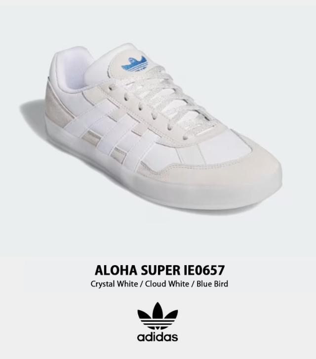 adidas originals アディダス スニーカー ALOHA SUPER IE0657 アロハスーパー シューズ WHITE BLUE_1