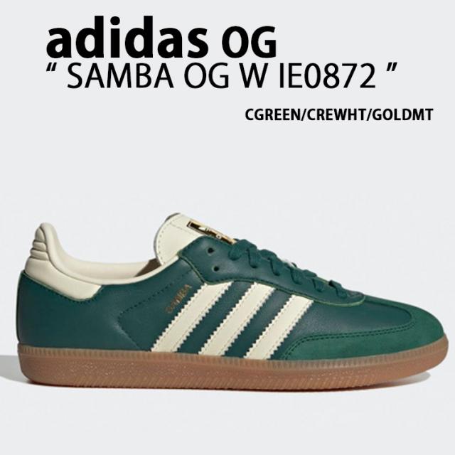 adidas originals アディダス スニーカー SAMBA OG W IE0872 サンバ オリジナル CGREEN CREWHT GOLDMT グリーン