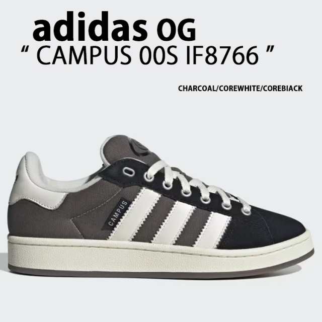 adidas Originals アディダス オリジナルス CAMPUS 00S IF8766 CHARCOAL CORE WHITE CORE BIACK キャンパス00S