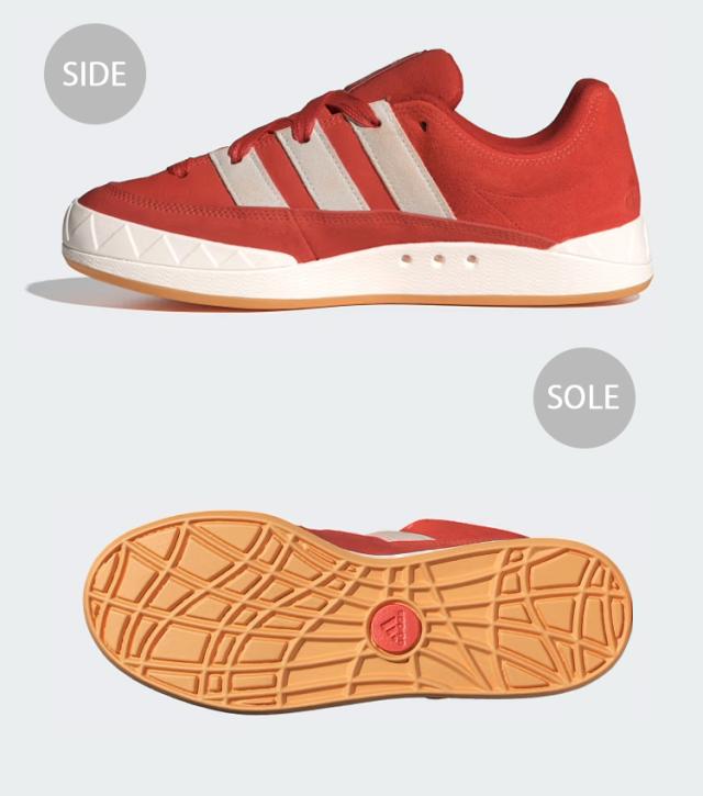 adidas originals アディダス スニーカー ADIMATIC IF8796 アディマティック PRELOVED RED CORE WHITE ORANGE_1