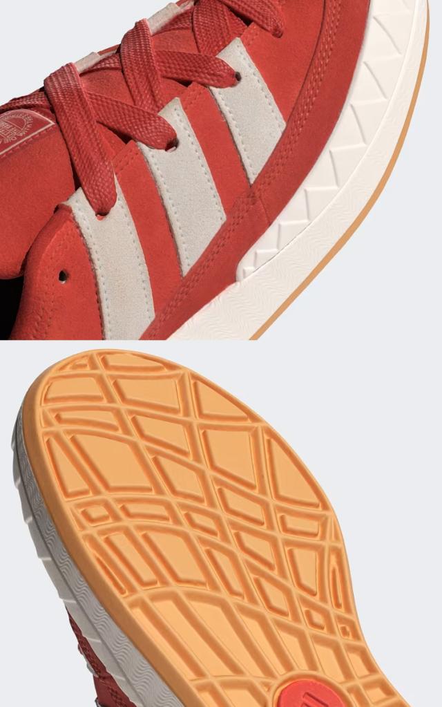 adidas originals アディダス スニーカー ADIMATIC IF8796 アディマティック PRELOVED RED CORE WHITE ORANGE_3