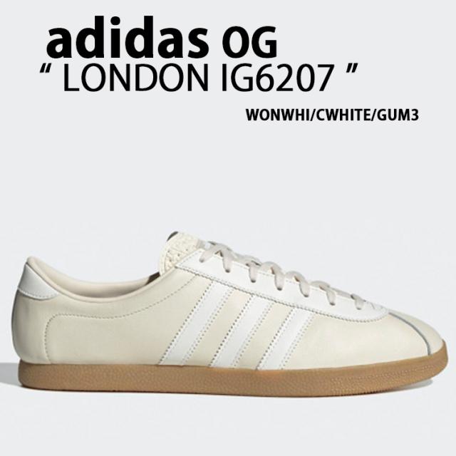 adidas originals アディダス スニーカー LONDON IG6207 WONWHI CWHITE GUM3 ロンドン ベージュ ホワイト ガム3 メンズ