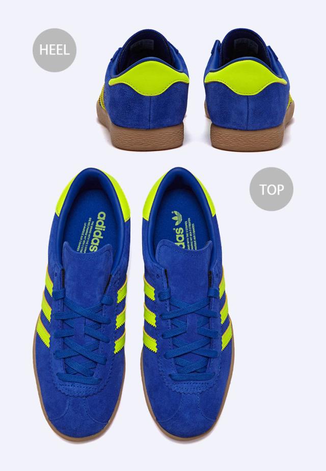 adidas originals ネイビー イエローロゴ　サイドストライプ adidas Originals アディダス オリジナルス スニーカー STADT