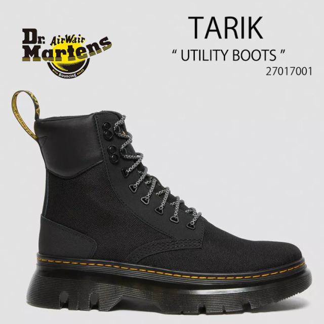 Dr.Martens ドクターマーチン シューズ TARIK UTILITY BOOTS Black AJAX+EXTRA TOUGH 50/50+HYDRO 27017001 ブラック 8ホール シューズ メンズ レディース 男性用 女性用 30,490円