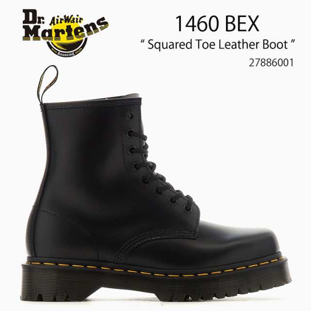 Dr.Martens ドクターマーチン 1460 Bex Squared Toe Leather Boot 27886001 Black ブラック レディース 女性用