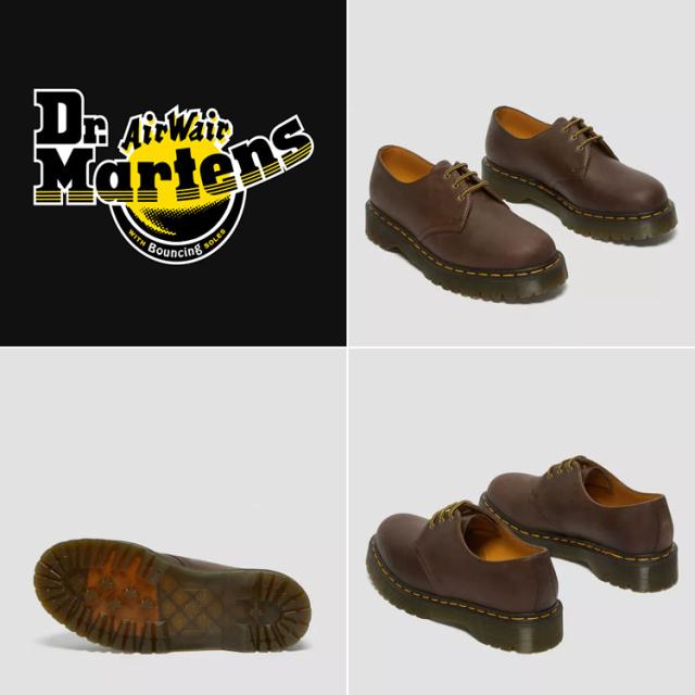 Dr.Martens ドクターマーチン レザーシューズ 1461 BEX CRAZY HORSE LEATHER OXFORD SHOES 27899201 Dark Brown 3EYE_2