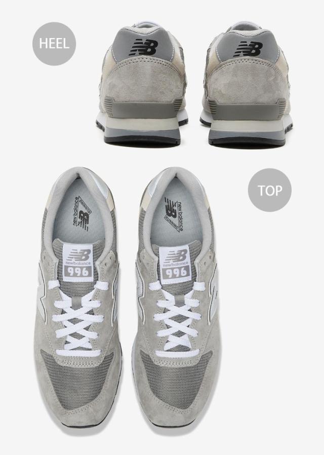 New Balance ニューバランス スニーカー CM996GR2 GRAY シューズ NewBalance996 ニューバランス996 本革 グレー スエード_3