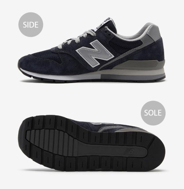 New Balance ニューバランス スニーカー CM996NV2 NAVY GRAY シューズ NewBalance996 ニューバランス996 本革 ネイビー グレー スエード_2