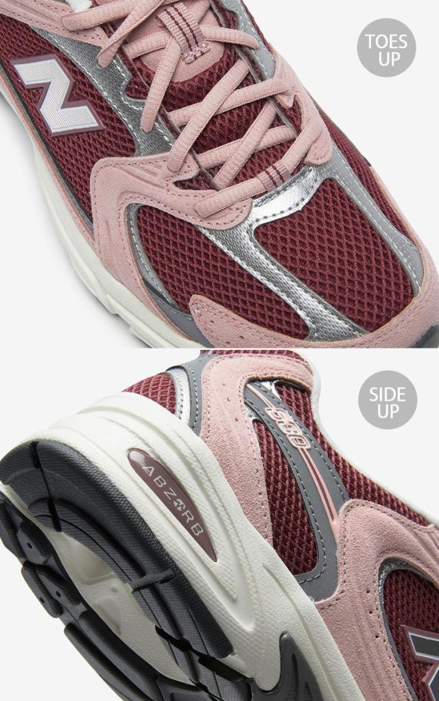 New Balance★ニューバランス★9.5型★美品★スタッフ(WH×RED) New Balance ニューバランス スニーカー MR530PG PINK RED