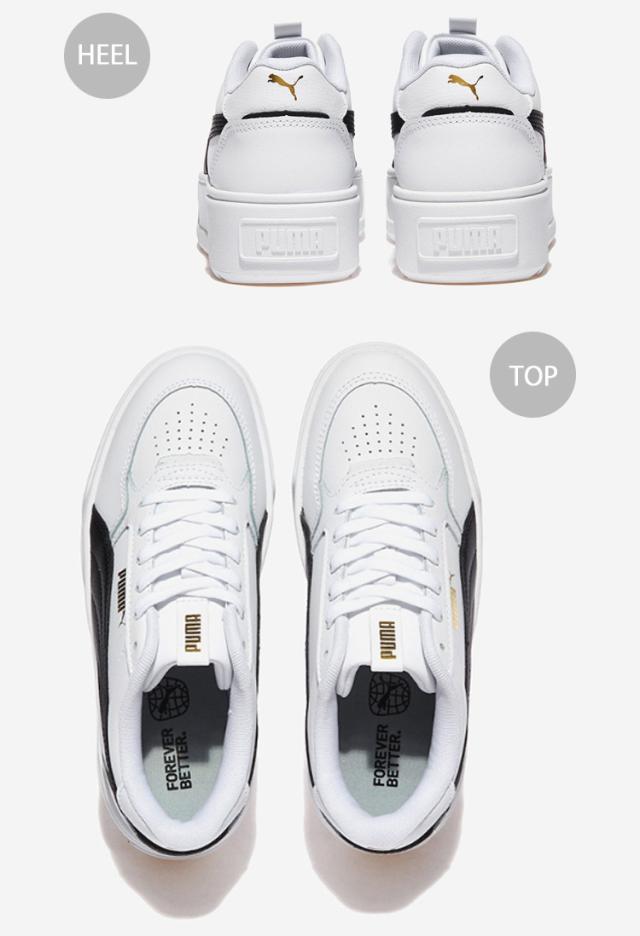 PUMA プーマ スニーカー KARMEN REBELLE WHITE BLACK カルメンリベル シューズ メンズ レディース_3