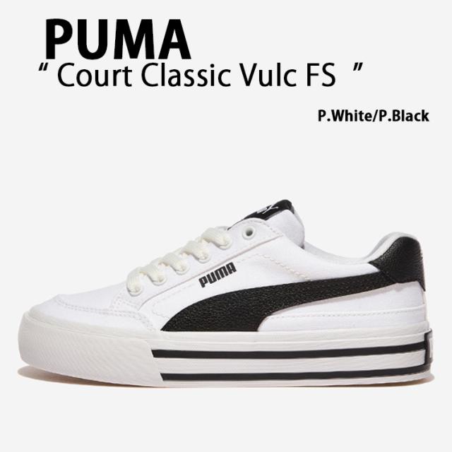 PUMA プーマ スニーカーCourt Classic Vulc FS PUMA WHITE PUMA BLACK PKI39635302