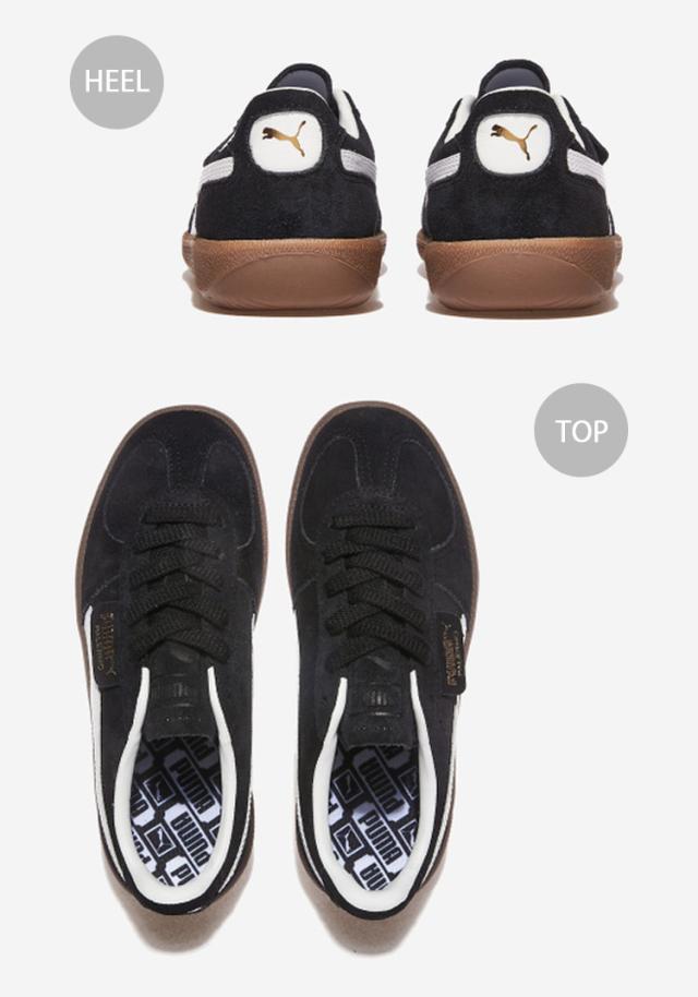 PUMA プーマ スニーカー Palermo パレルモ BLACK WHITE PKI39646310 シューズ スエード テラススタイル_3