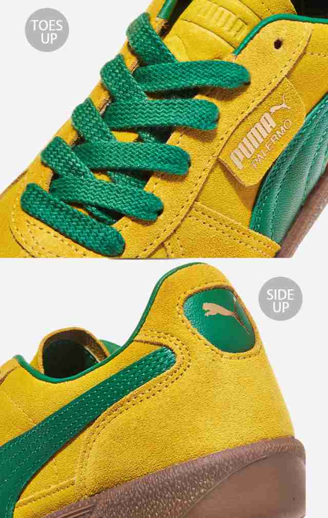 PUMA プーマ スニーカー Palermo パレルモ YELLOW GREEN