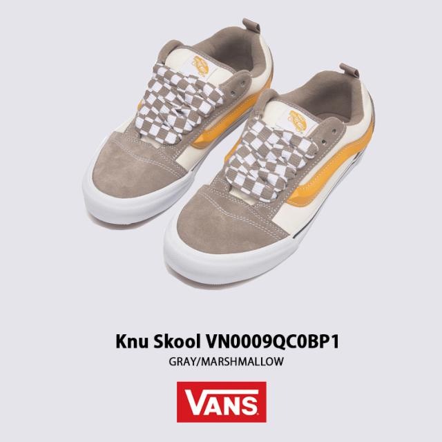 VANS バンズ スニーカー VANS Knu Skool GRAY MARSHMALLOW VN0009QC0BP
