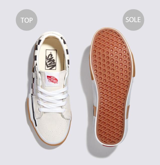 VANS バンズ スニーカーSK8-LOW RECONSTRUCT CAMO CHECK MULTI VN0009QS448 スケートロウリコンストラクト