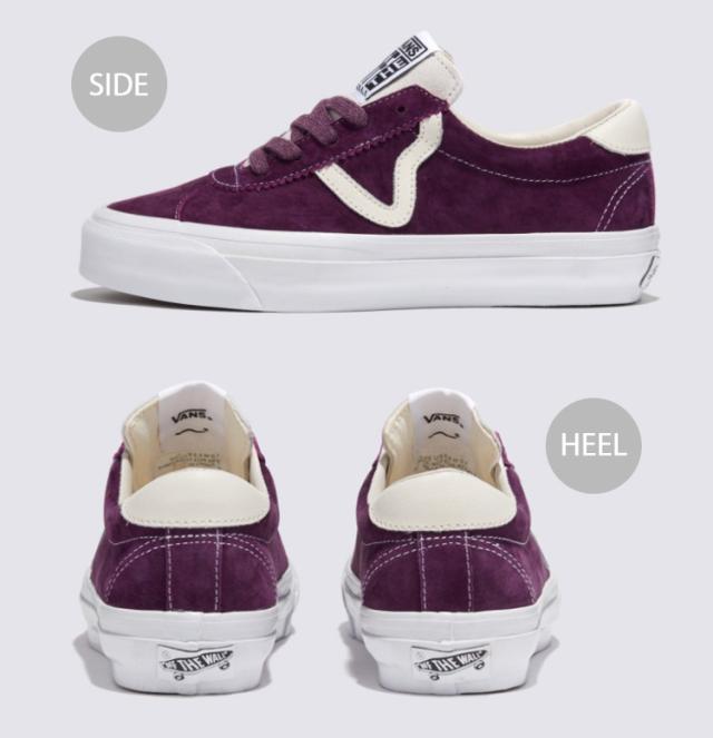 VANS バンズ スニーカー VANS SPORT 73LX PIG SUEDE WINE VN000CQBWNE スポーツ 73LX VANS バンズ スニーカー VANS SPORT 73LX PIG SUEDE WINE VN000CQBWNE