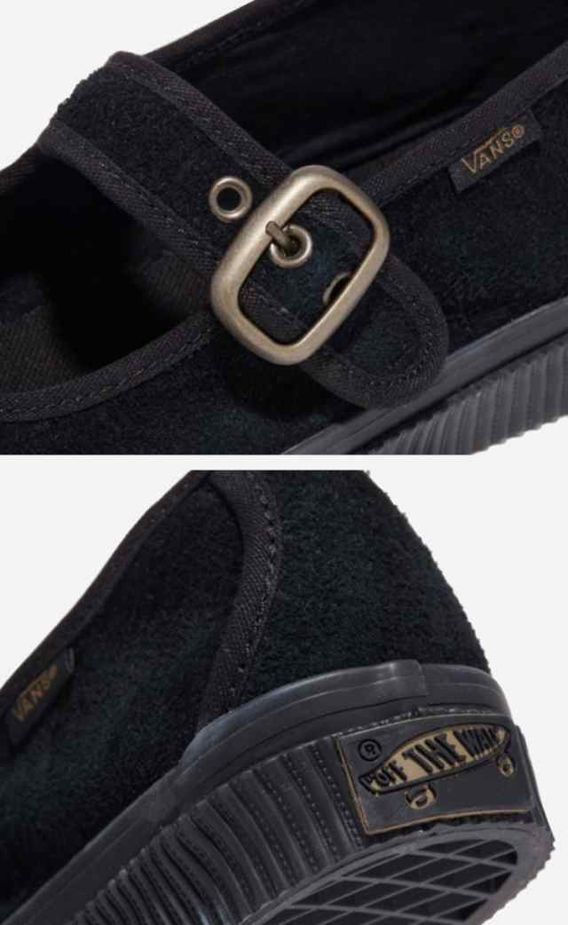 VANS バンズ スニーカー MARY JANE LX CREEP BLACK VN000CSGBLK メリージェーン LX クリープブラック プレミアム ブラック レディース 女